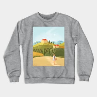 Tuscany, Italy Crewneck Sweatshirt